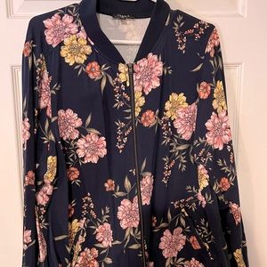 Floral bomber jacket | 2X